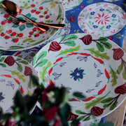 Vajilla 18 Piezas Bio Porcelana Multicolor