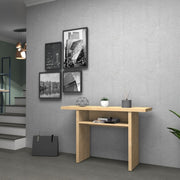 Mesa consola plegable Roble IKEBANA 120x40x h76 cm