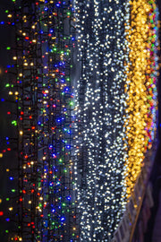 Luce filo 500 led multicolor con controlador 28m
