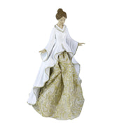 Mujer resina blanca cm18x18h31,5