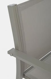 Conjunto de jardín de 3 salón de metal topo Auri