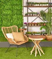 Mesa de Centro de Madera Cm. 56x56