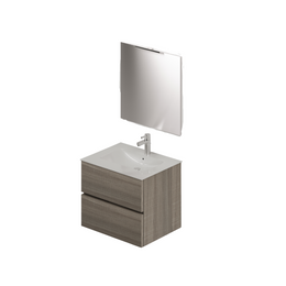 Composición de baño de 60 en color Olmo Al.54x61x46cm