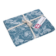 Mantel rosa salvaje azul petróleo cm140x240