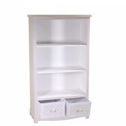 Librería Lubeck 3 estantes y 2 cajones cm72x37xh130