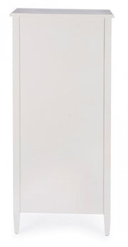 Cajonera estrecha de madera con seis cajones Bianca EUNICE 56x36x h119 cm