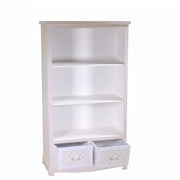 Librería Lubeck 3 estantes y 2 cajones cm72x37xh130