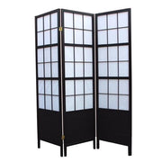 Paravento de papel de arroz 4a natural 44x2,1xh178,5 cm