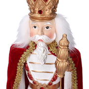 Soldado resina blanca 8,3x8,3h29,5 cm