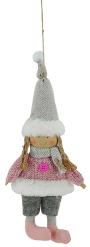 Vestido niña pañuelo rosa nbr-1209 cm.12 x 2 h 35