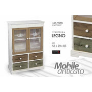 Ancient Madia Mobile con exhibiciones Showcase 58 x 29 x 85 H CM