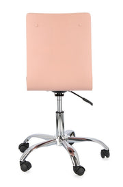 Silla de oficina Young Hearts polipiel acero 42,5 x 40 x 87 cm