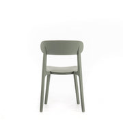 Silla polipropileno gris claro 48x52x77,5h cm