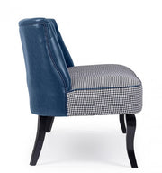 Sofá azul de 2 plazas