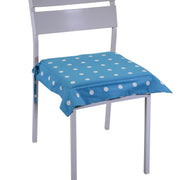 Cojín cuadrado pop lunares azul petróleo cm40x40h4
