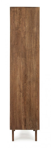 Vitrina vintage Sherman de 2 puertas y 3 cajones 96 x 40 x 180 h