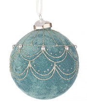 Esfera Vt Letizia Verde Lago D80 - 12x