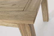 Mesa de exterior rectangular en madera de teca FSC cm 200 - 260x 100x h 78