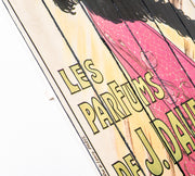 Estampa sobre madera con lienzo multicolor 60x100 cm