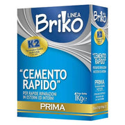 Cemento Rápido en Polvo 'Briko K2' Kg. 4 - Bolsa