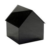 Linterna led casa cristal cm30x29,5h31,5