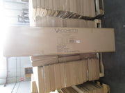 Paravento de papel 3 paneles nogal 40x175 cm