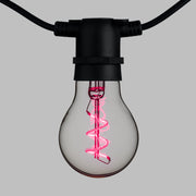 Luz de Fiesta 36V 10 A60 E27 Filamento Espiral LED 4+5m Luces Navideñas