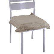 Cojín cuadrado gris paloma Amelie cm40x40h4