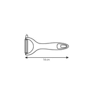 Pelador de patatas con cuchilla lateral Presto 16 cm