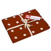 Mantel rectangular lunares pop burdeos cm140x240