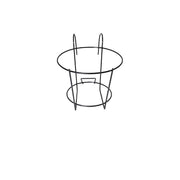 Jardinera de balcón negra 22cm