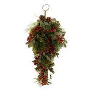 Guirnalda de plástico verde cm26h68