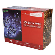 Wire light 500 LED blanco cálido luz fija cm1000 al. uso externo fijo