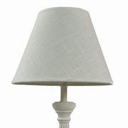 Casquillo lámpara blanco cmø30xh21,5x30