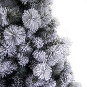 Árbol Gennargentu verde con nieve 1189 ramas cmø134h210