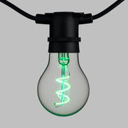 Luz de Fiesta 36V 10 A60 E27 Filamento Espiral LED 4+5m Luces Navideñas