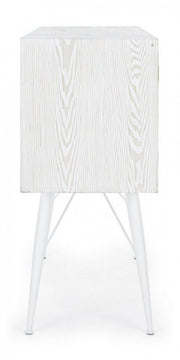 Aparador 2 puertas 2 cajones Eloise en madera natural 80h cm