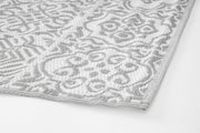 Alfombra Shiraz Blanco-Gris 150X210