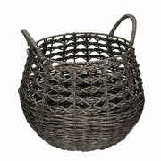 Cesta metal gris redonda 1-2 cmø44h36