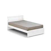 Cama doble para dormitorio en fresno blanco cm 200x171xH 98