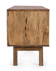 Mueble TV 2 puertas-1 cajón en madera estilo vintage