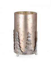 4x Velas Vt Parky Champagne H18,5