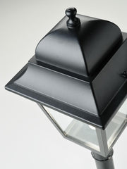 Bottom Aplique E27 negro myth line
