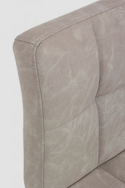 2x Taburete de bar Greyson Vintage gris claro