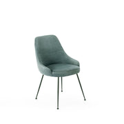 Silla en microfibra 48.5cm x 49.5cm H. 80cm