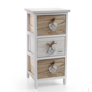 Casa de cajones de 3 cajones Cocina de baño CM 26 x 32 x 62 H