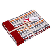 Mantel London cenefa cm5 rectangular burdeos cm140x180