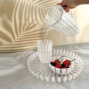 Jarra con tapa Guzzini Dolcevita nácar