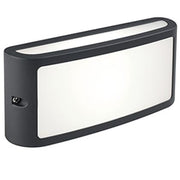 Aplique 10W Led 4000K línea pantalla grafito