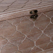 Caja madera marrón rectangular 1-2 cm39,4x24,1h24,8